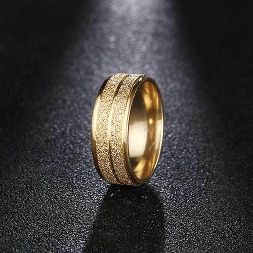 DOTIFI 16L Stainless Steel Rings For Women Gold/Silver Col