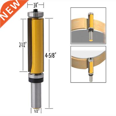 Flush Trim Pattern Router Bit 1/2 Shank Panel Top & Bott