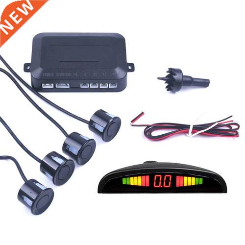 Car Auto Parktronic LED Parking Sensor With 4 Sensors Revers