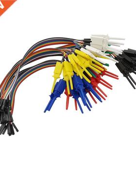 10Pcs 20/30cm High Efficiency Test Hook Clip Logic Analyzer