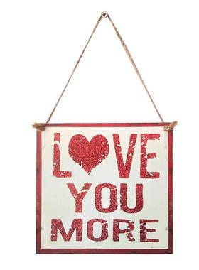 Valentine's Day Hanging Drop Wood Hanging Creative