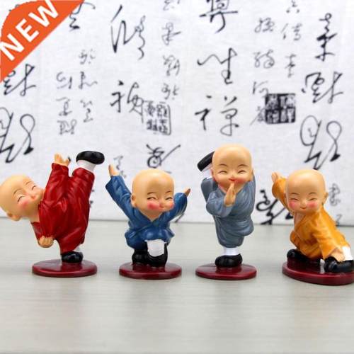 Boxng Kung Fu lttle monk car ornaments home decoraton
