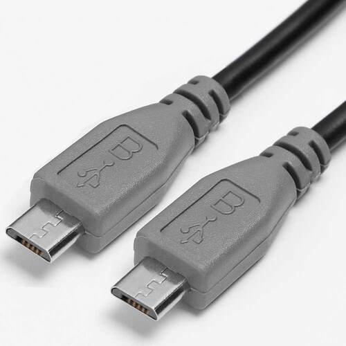 5 Pin Micro USB Male To Micro USB Male OTG Converter Adapter