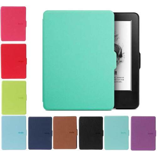 Faux Leather Flip Stand Tablet Case Cover For Amazon Kindle
