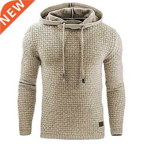 2022 New Hoodies Men Brnd Mle Plid Hooded Swetshirt Mens