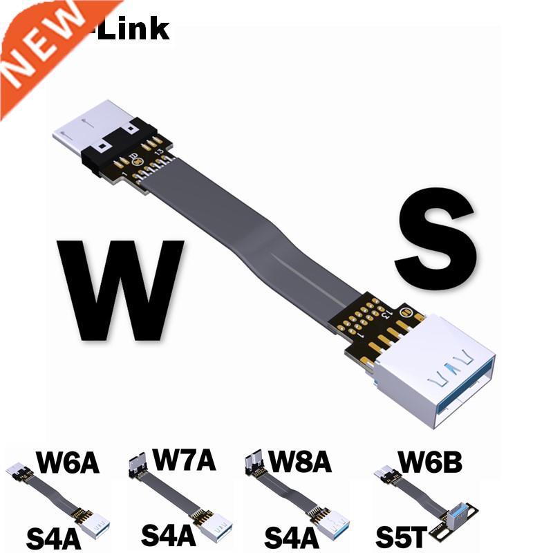 USB .0 Type A Female to Micro B USB .0 OTG Up/Down Angle