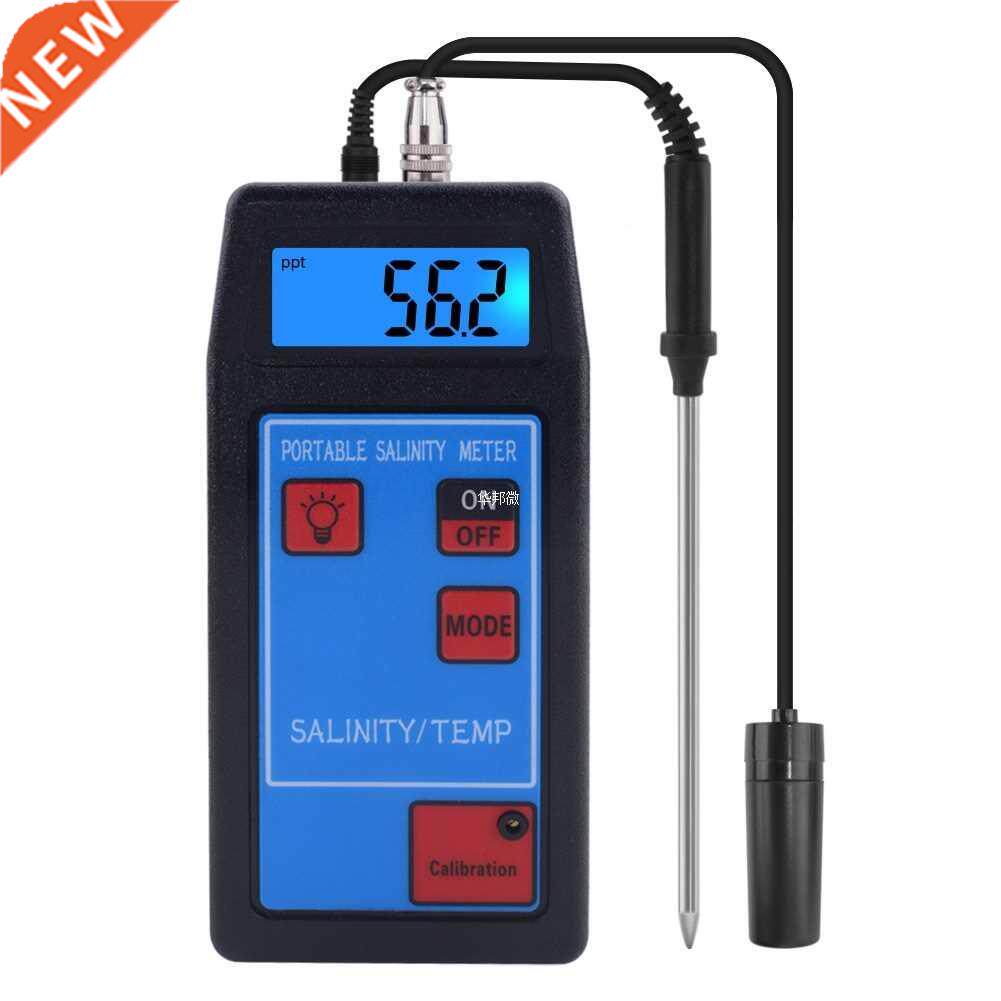 Portable Digital Aquarium Temperature Tester Indoor Salinity