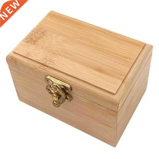 1pc Household Storage Container Bamboo Sundries Storage Box