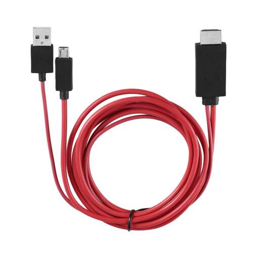 HD 1080P Micro USB to HDMI Cable For MHL Output Audio Adapt