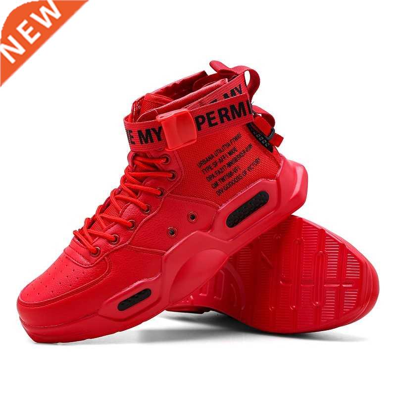 Platform Hgh Top Red Bottom nd Sneakers For Men Hp Hop Cas