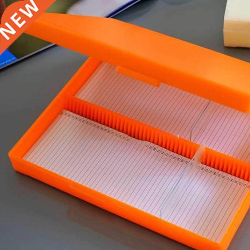 Plastic Microscope Glass Slide Box 25pcs/100pcs/500pcs Biolo