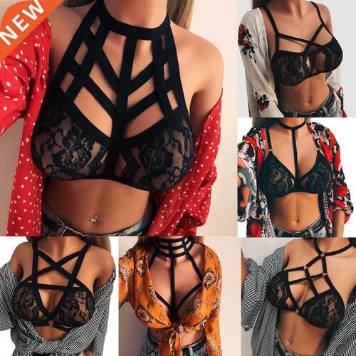 1PC Sexy Ladies Hollow Out Lingerie Cage Harness Beach Lace