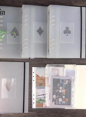 New Arrival A5 Binder Photocards Collect Book Postcard Holde