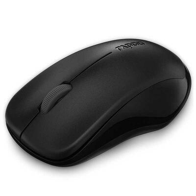 Original Rapoo Silent Wireless Optical Mouse Mute Button Cli