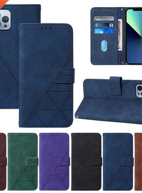 Geometric Leather Flip Wallet Case For Samsung Galaxy A0 Co