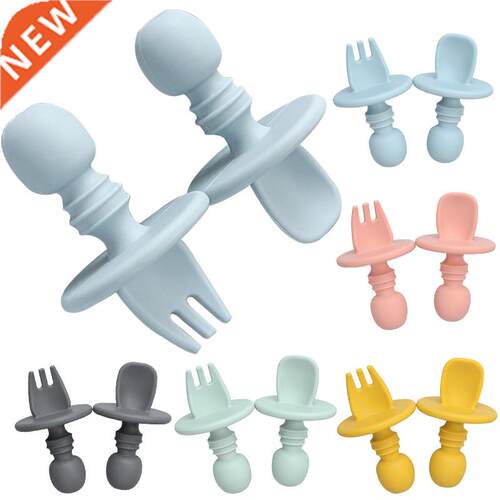 Food Grade Infant Mini Silicone Tableware Set Baby Soft Kitc