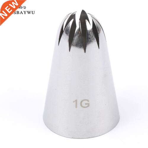 LINSBAYWU #1G Large Size Cake Decoration Tips Stainless