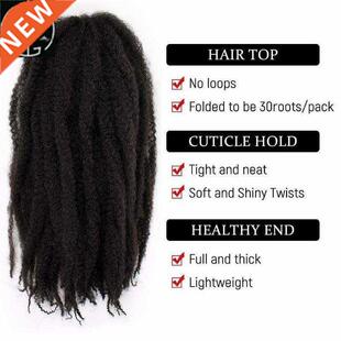 marley braids hair afro kinky curly crochet faux locs twists