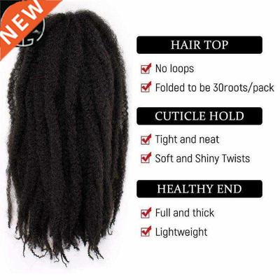 marley braids hair afro kinky curly crochet faux locs twists