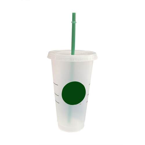 Reusable Straw Cup Sequined Plastic Cup Coffee Juice Straw M