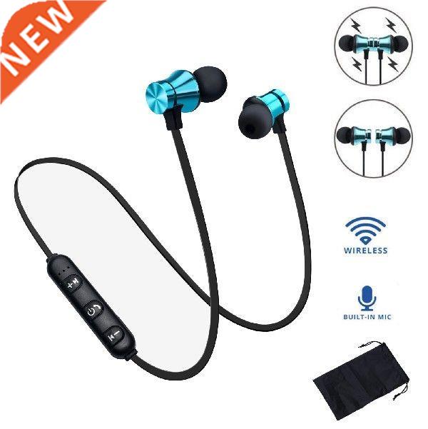 Magnetic Wireless Earphone Bluetooth Headphone Stereo