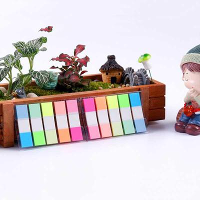 Random Colour Fluorescence Self Adhesive Memo Pad Sticky Not