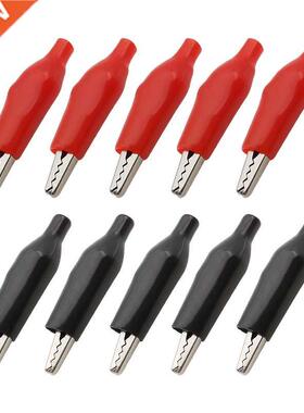 10Pcs 35mm Metal Allgator Clp Crocodle Clamp Electrc Bat