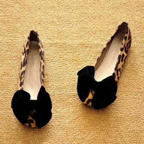 Plus Size SpringAutun Leather Shoes Woan Flats Work Cla