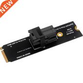 Card SFF864 NVME Pciex4 Mkey NGFF Adapter
