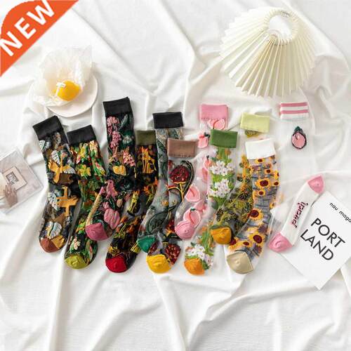 New Fashion Harajuku High Quality Creative Crystal Silk Tide