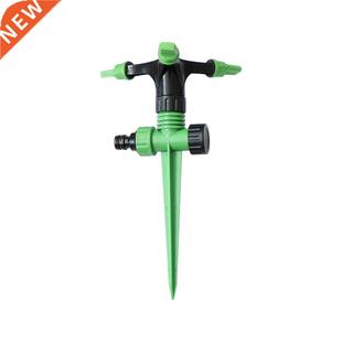4 Pcs 360 Degree 3-Head Automatic Spiked Rotating Sprinklers