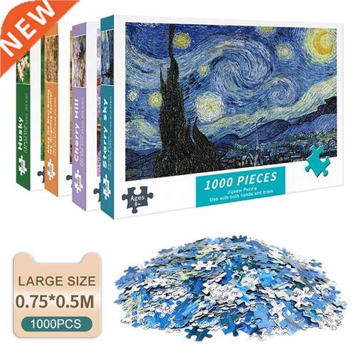 Puzzles for Adults 1000 Pieces Paper Jigsaw Puzzles Educatio