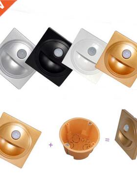 SANDIY Wall Light Sensor Staircase Lamp Round Nursery Night