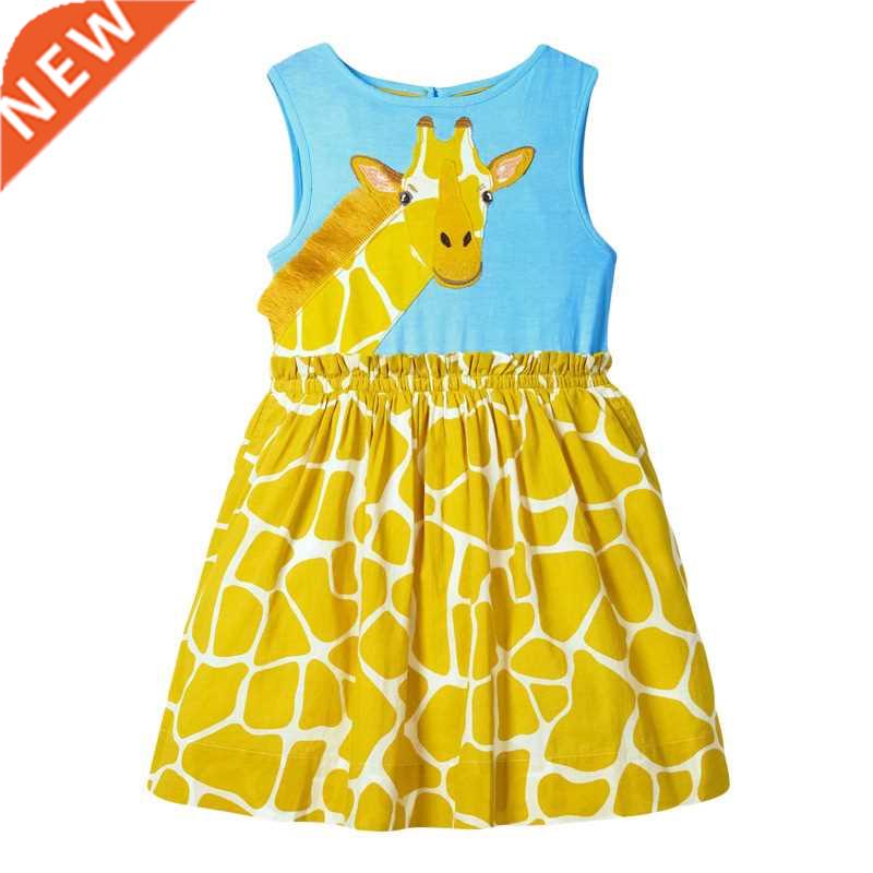 Little Maven 2022 Summer New Baby Girl Clothes Toddler Anima