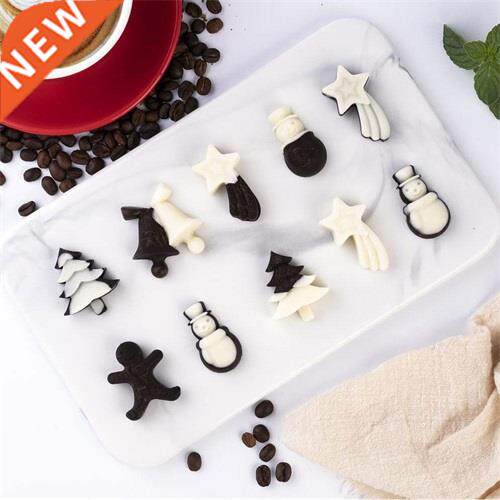 Silicone mold Christmas  Gift Kitchen Baking Decoration