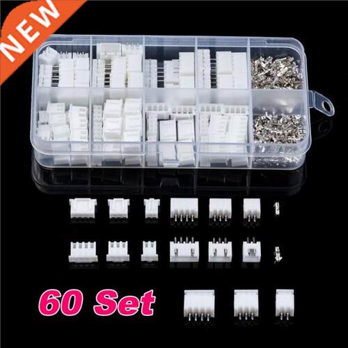 60 Set 2.5m JXT-XH 2-4 Pns Jumper Pn Wre Connector Head