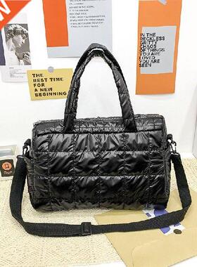 Luxury Space Cotton Women Shoulder Bag 2021 Winter Warm