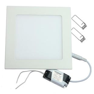 25W Square LED Panel Light Recessed Kitchen Bathroom Ceiling