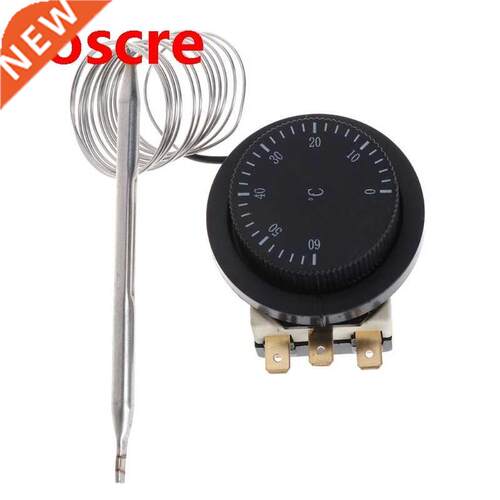 250V 16A 0-60 Celsius Temperature Control Switch Capillary T