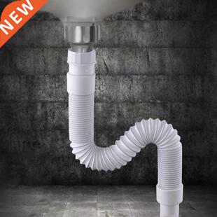 36 79cm Kitchen Sewer Pipe Flexible Bathroom Sink Drains Do