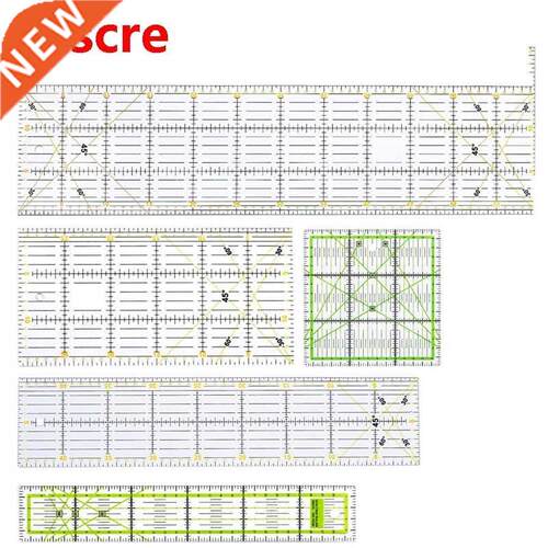 5Pcs/Set Rectangle Acrylic Patchwork Quilting Scale Promoti