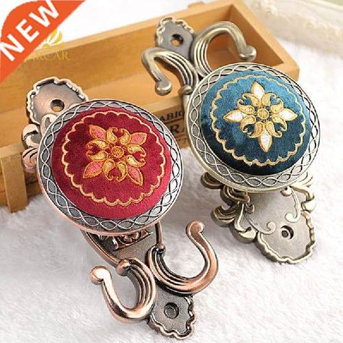 Curtain Tieback Hanging Hook Embroidery Metal Wall Hooks