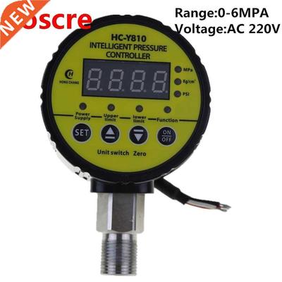 AC220V 0-6MPA Air Compressor Pressure Switch Digital Pressur