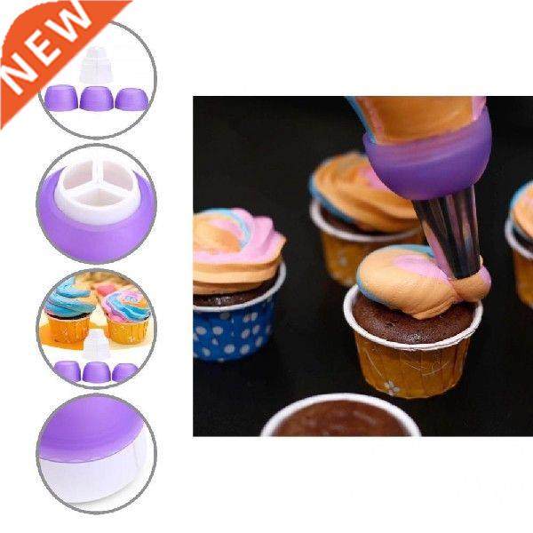 1 set nozzle converter easy to use food grade plastic cake