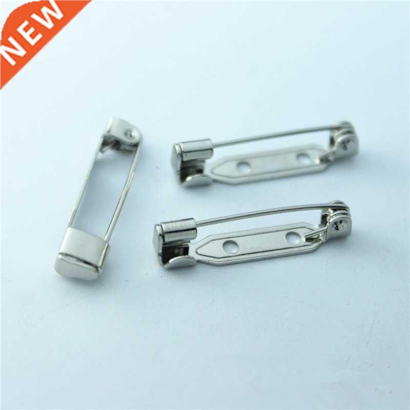10pcs 2.4cm length High Quality Safety pin Brooch Base Back