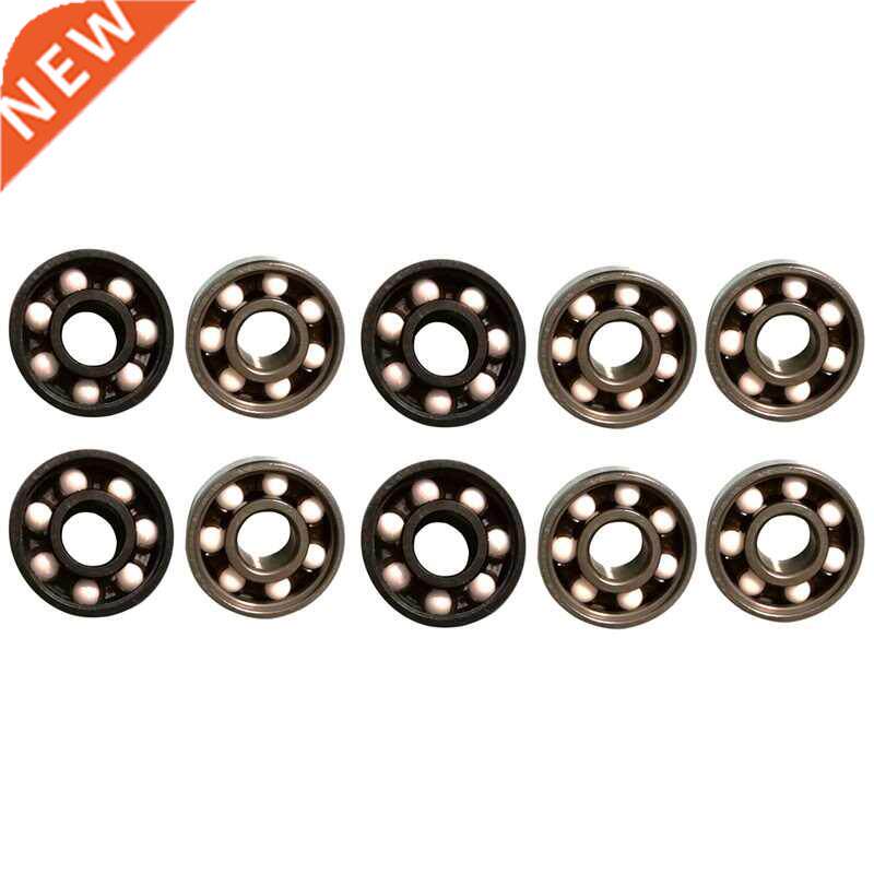 10PCS Ceramic Ball 608RS Inline Pulley Bearing ABEC 11 Anti-