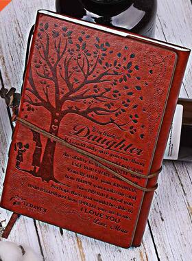 Notebook Blank Writing Travel Stationery Loose-Leaf Jotter