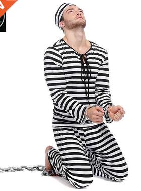 Halloween prisoner playing suit cosplay men's uniform suit z