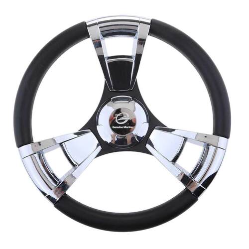 Universal Aluminum 3-Spoke Marine oat Steering Wheel Turnin