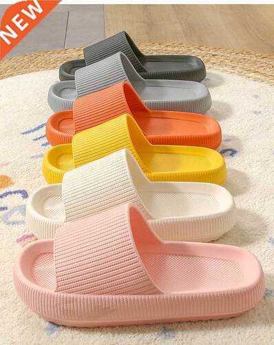 Women Thick Platform Slippers Summer Beach Eva Soft Sole Sli